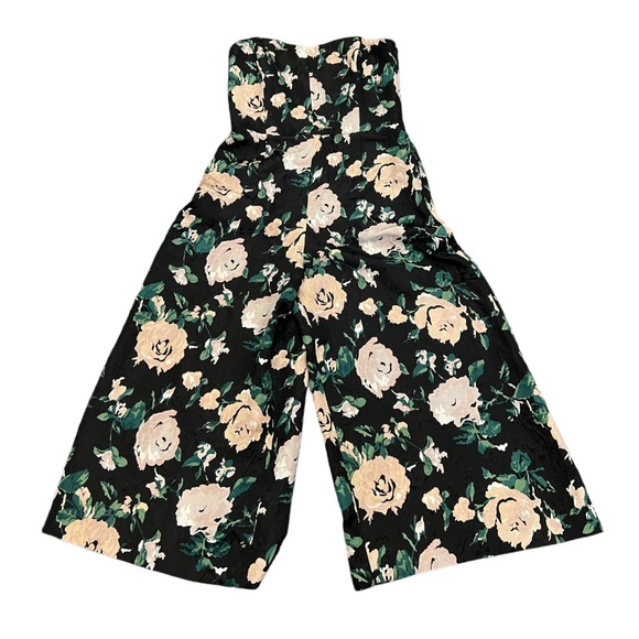 NWT Club Monaco Silk and Wool Floral wide leg Jumpsuit - Picture 1 of 12